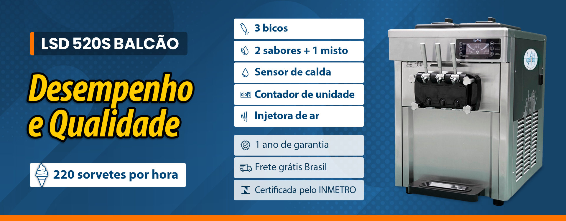 Banner Home | Logro Soft | Máquinas de Sorvete Expresso